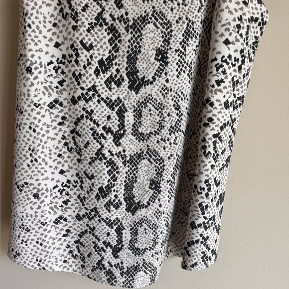 J. Crew Factory NWT Snakeskin Scalloped Cami Top Size 8 - Picture 6 of 12